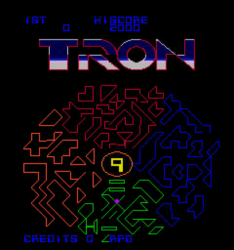 Tron Video Arcade Machine