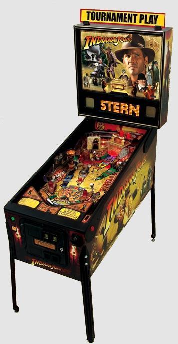 Indiana Jones Pinball Machine