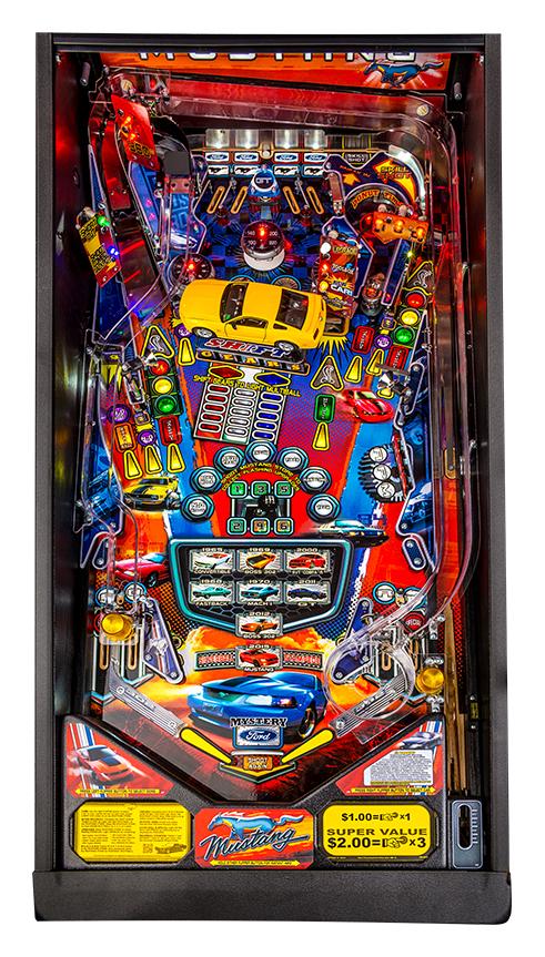 Mustang Pinball Machine Playfield