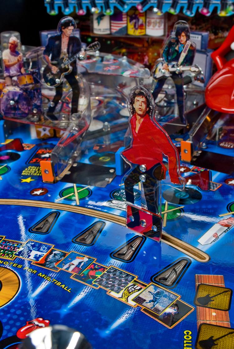 Rolling Stones Pinball Machine Mick