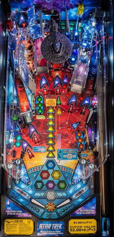 Star Trek Pinball Machine Playfield