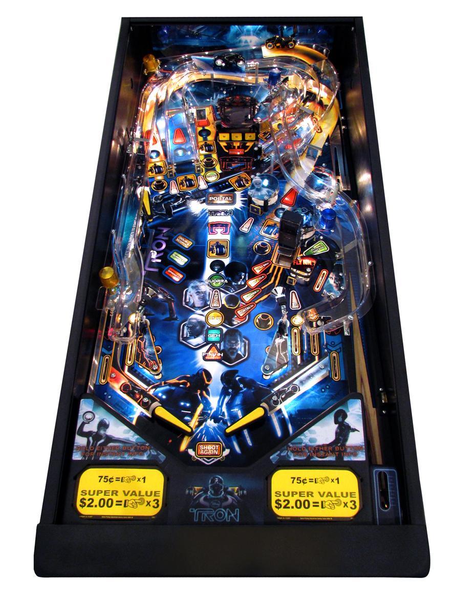 Tron Pinball Machine Playfield